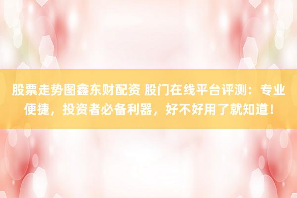 股票走势图鑫东财配资 股门在线平台评测：专业便捷，投资者必备利器，好不好用了就知道！